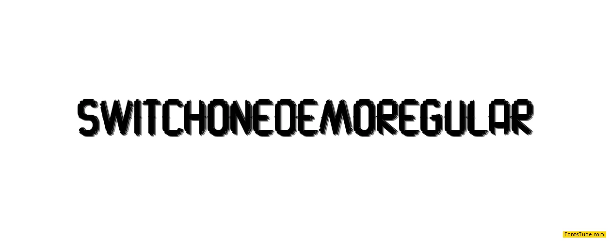 Switch One Demo Font Family
