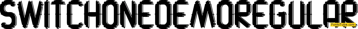 Switch One Demo Font Family