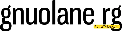 Gnuolane Font