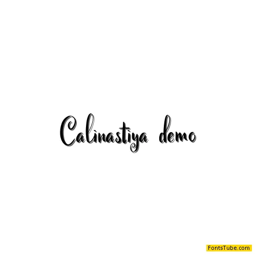 Calinastiya Font