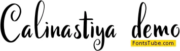 Calinastiya Font