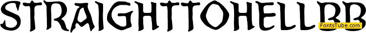StraightToHell Font Family