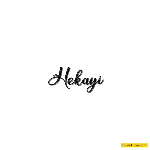 Hekayi Font