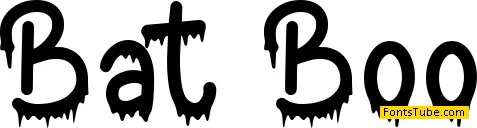 Bat Boo Font