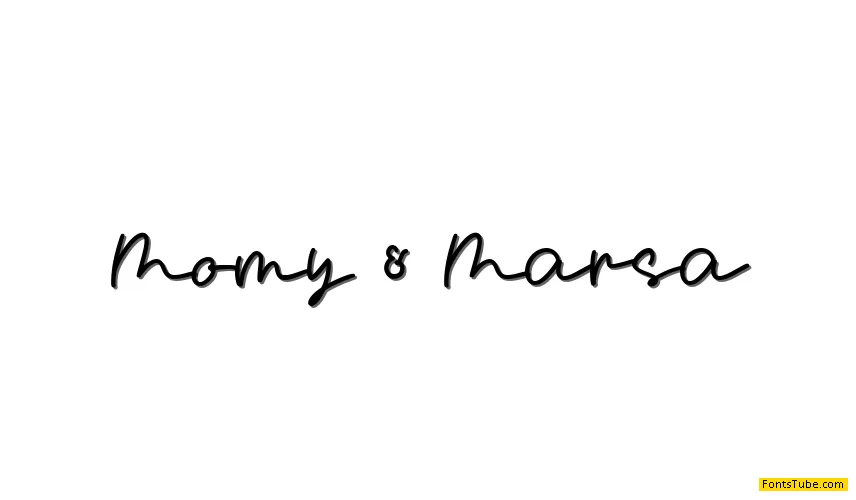Momy & Marsa Font