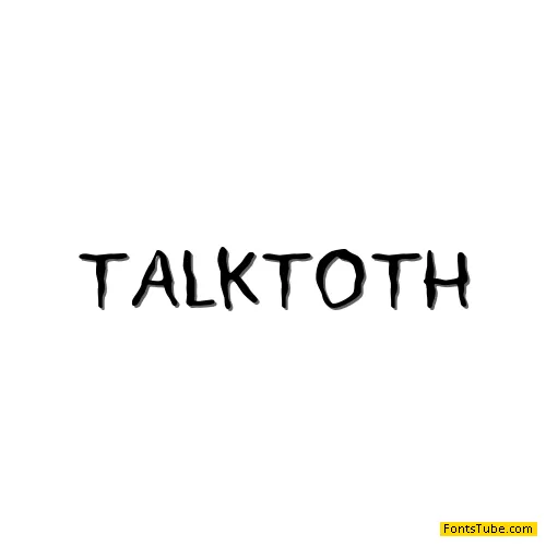 Talk to the hand Font