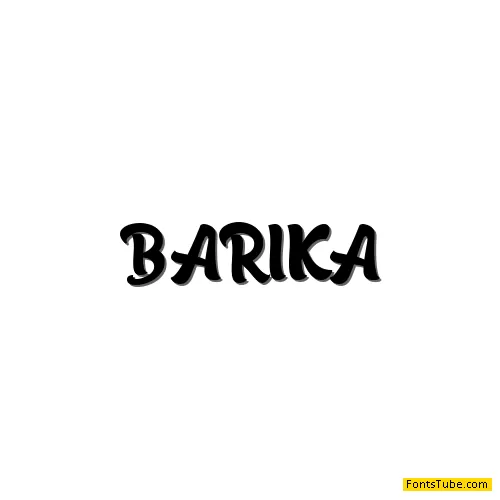BARIKA Font