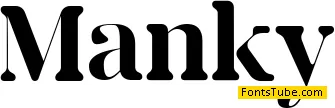 Manky Font