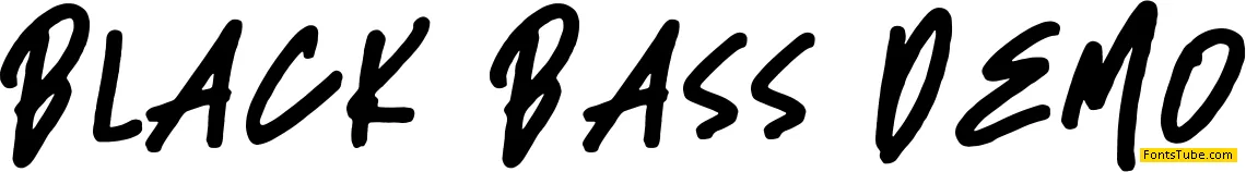 Black Bass Font