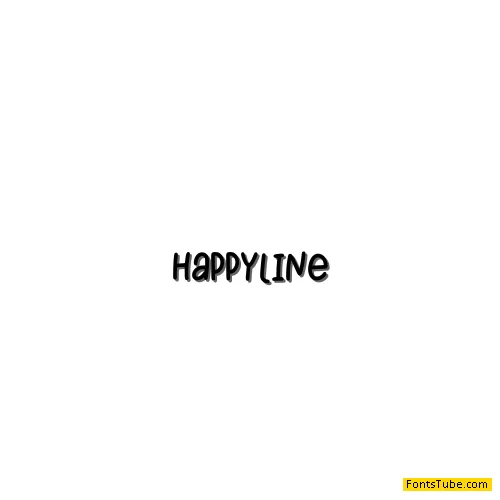 HAPPYLINE Font