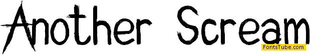 AnotherScream Font
