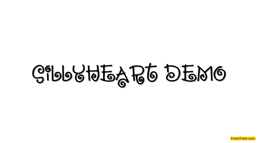 Sillyheart DEMO Font