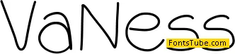 VaNess Font