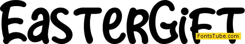 Easter Gift Font