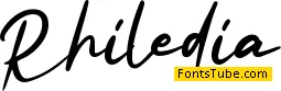 Rhiledia - Personal Use Font