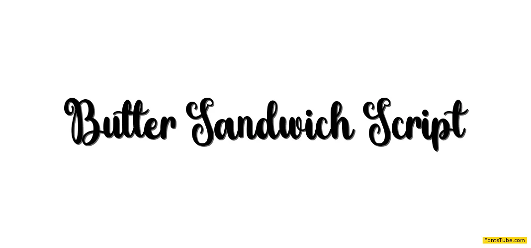 ButterSandwich Font