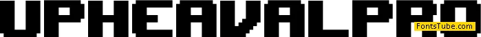 Upheaval Pro Font