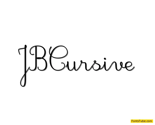 JBCursive Font