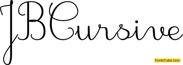 JBCursive Font