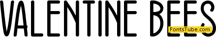 Valentine Bees Font