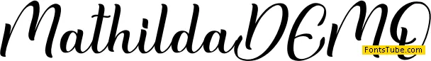 Mathilda - Personal Use Font