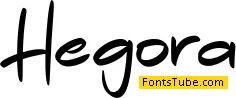 Hegora FREE Font
