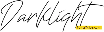 Darklight Font