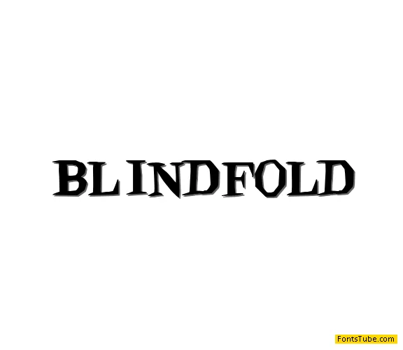 Blindfold Font