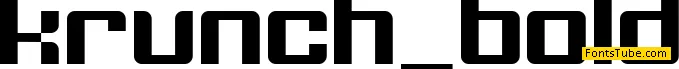 Krunch Font Family