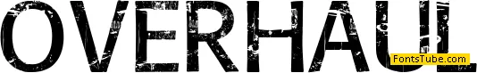Overhaul Font