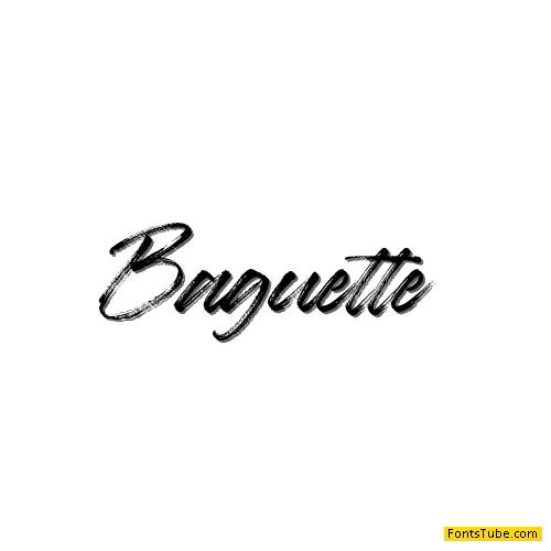 Baguette Font