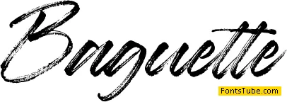 Baguette Font