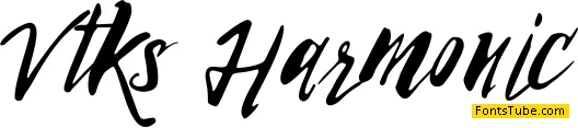 Vtks Harmonic Font