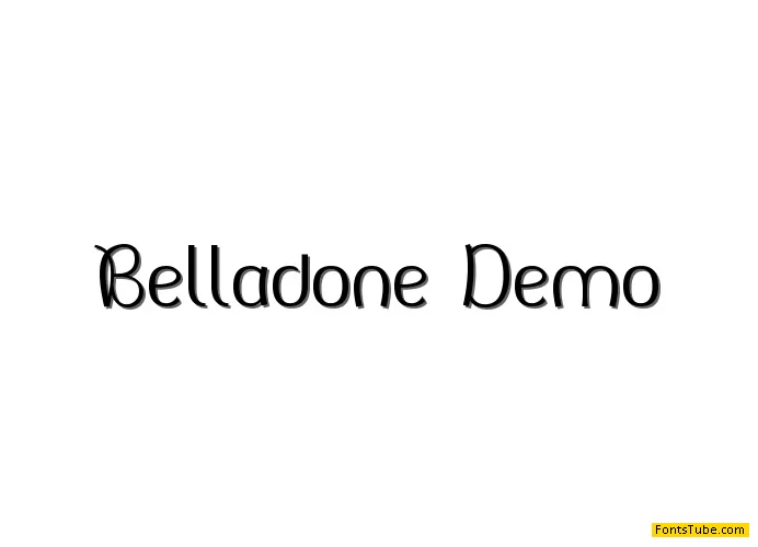 Belladone Font