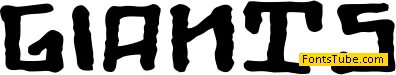 Giants Font
