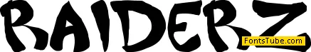 Raiderz Font