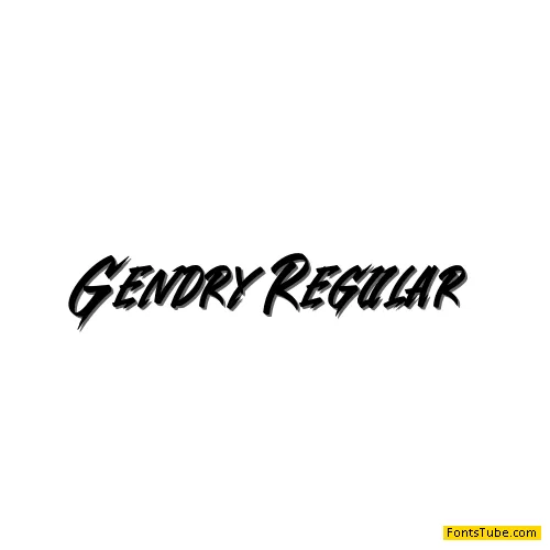 Gendry Font