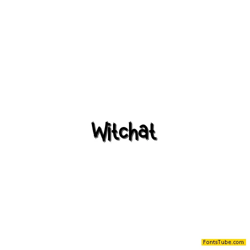 Witchat - Personal Use Font