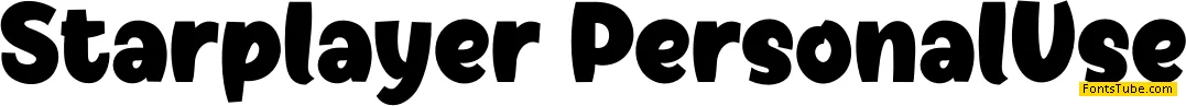 Starplayer Font
