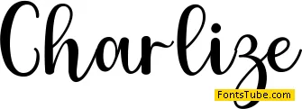 Charlize Font