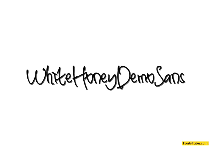 White Honey Demo Font Family