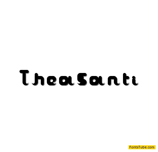 TheaSanti Font