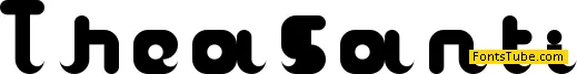 TheaSanti Font