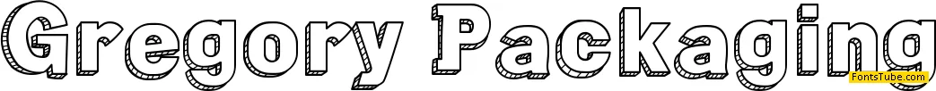 Gregory Packaging Font