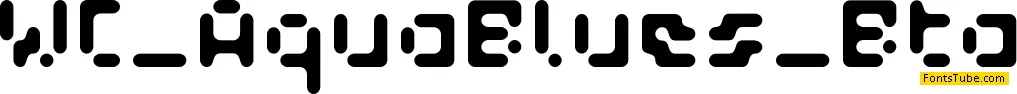 WC_AquaBlues_Bta Font