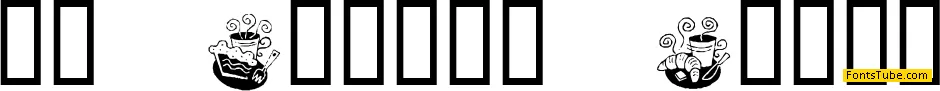 KR Coffee Dings Font