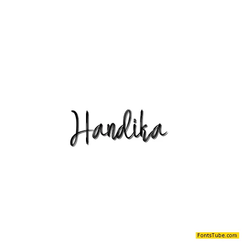 Handika Font