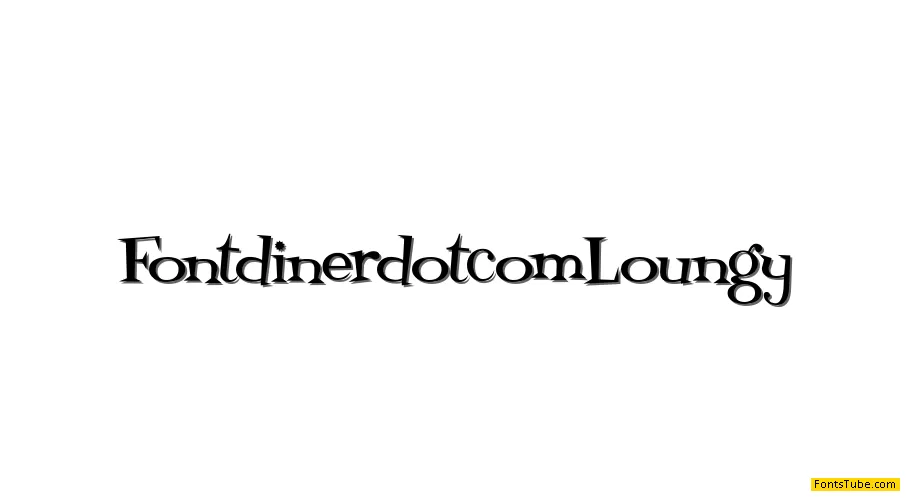 Fontdinerdotcom Loungy Font