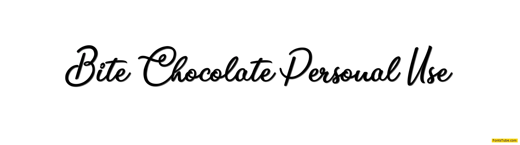 Bite Chocolate Font