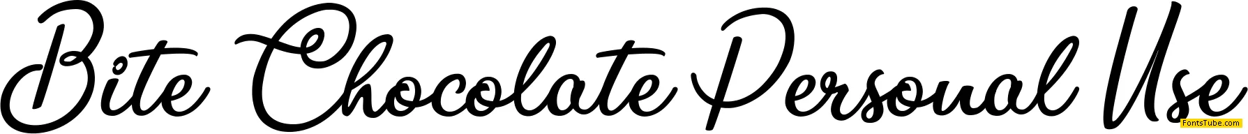 Bite Chocolate Font
